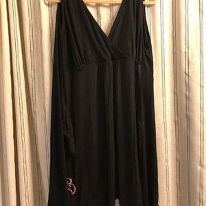 Birthing Gown- Black- OS